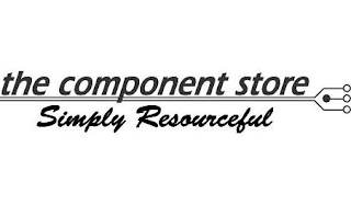 THE COMPONENT STORE SIMPLY RESOURCEFUL logo
