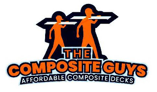 THE COMPOSITE GUYS AFFORDABLE COMPOSITE DECKS logo