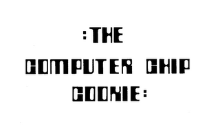 :THE COMPUTER CHIP COOKIE: logo