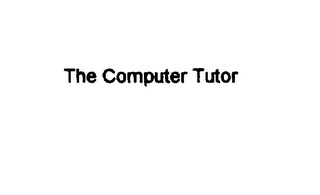 THE COMPUTER TUTOR logo