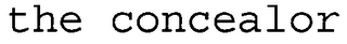 THE CONCEALER logo