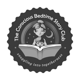 THE CONSCIOUS BEDTIME STORY CLUB SNUGGLING INTO TOGETHERNESS logo