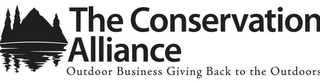 THE CONSERVATION ALLIANCE OUTDOOR BUSINESS GIVING BACK TO THE OUTDOORS logo