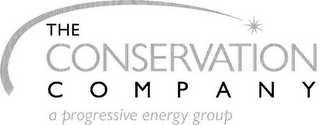THE CONSERVATION COMPANY A PROGRESSIVE ENERGY GROUP logo