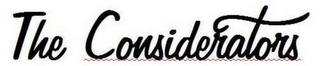 THE CONSIDERATORS logo