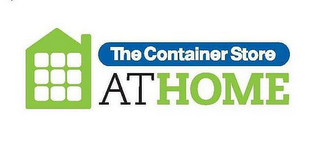 THE CONTAINER STORE ATHOME logo