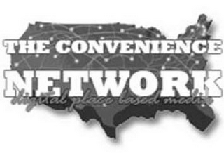 THE CONVENIENCE NETWORK DIGITAL PLACE BASED MEDIA logo