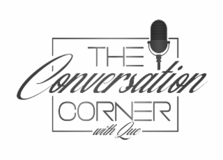 THE CONVERSATION CORNER WITH QUE logo