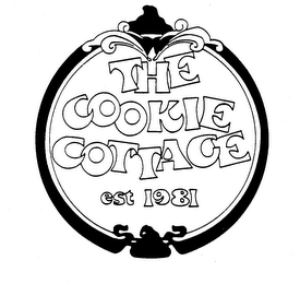 THE COOKIE COTTAGE EST 1981 logo