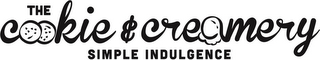 THE COOKIE & CREAMERY SIMPLE INDULGENCE logo