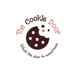 THE COOKIE DOOR UNLOCK THE DOOR TO SWEETNESS logo