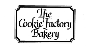 THE COOKIE FACTORY BAKERY logo