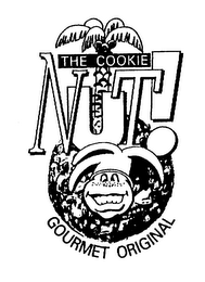 THE COOKIE NUT! GOURMET ORIGINAL logo