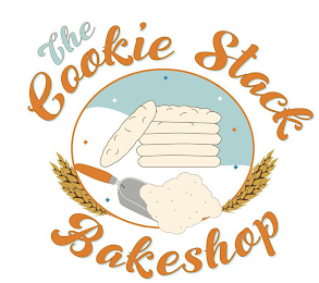 THE COOKIE STACK BAKESHOP logo