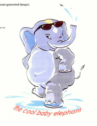 THE COOL BABY ELEPHANT logo