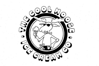 THE COOL MOOSE ICE CREAM CO. logo