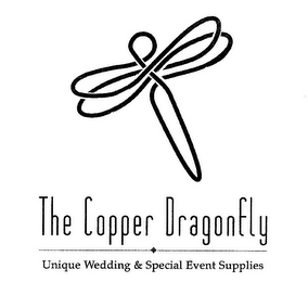 THE COPPER DRAGONFLY UNIQUE WEDDING & SPECIAL EVENT SUPPLIES logo