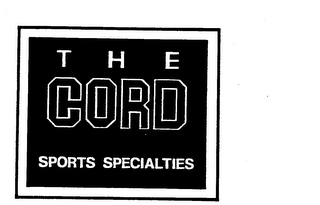 THE CORD SPORTS SPECIALTIES logo