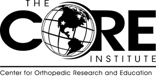 THE CORE INSTITUTE CENTER FOR ORTHOPEDICRESEARCH AND EDUCATION logo