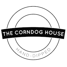 THE CORNDOG HOUSE HAND-DIPPED logo