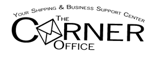 THE CORNER OFFICE YOUR SHIPPING & BUSINESS SUPPORT CENTER logo