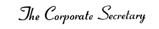 THE CORPORATE SECRETARY logo