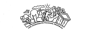THE CORPORATE WALKING PROGRAM logo