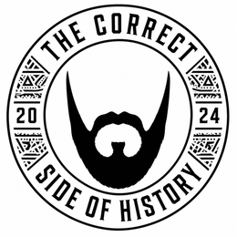 THE CORRECT 20 24 SIDE OF HISTORY logo