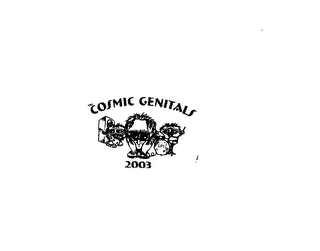 THE COSMIC GENITALS logo