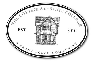 THE COTTAGES OF STATE COLLEGE A FRONT PORCH COMMUNITY EST. 2010 logo