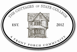 THE COTTAGES OF STATE COLLEGE A FRONT PORCH COMMUNITY EST. 2012 logo