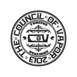 THE COUNCIL OF VAPOR 2013 VERITAS COV AEQUITAS logo