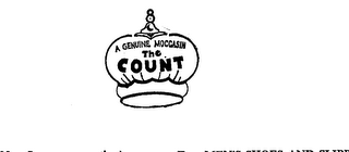 THE COUNT A GENUINE MOCCASIN logo