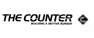 THE COUNTER BUILDING A BETTER BURGER C logo