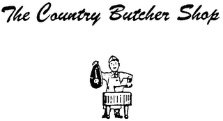 THE COUNTRY BUTCHER SHOP logo