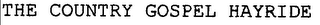 THE COUNTRY GOSPEL HAYRIDE logo