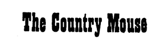 THE COUNTRY MOUSE logo