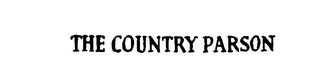 THE COUNTRY PARSON logo