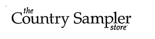 THE COUNTRY SAMPLER STORE logo