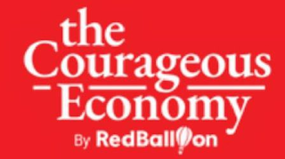 THE COURAGEOUS ECONOMY BY RED BALLOON logo