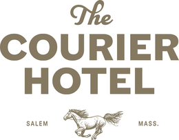 THE COURIER HOTEL SALEM MASS. logo