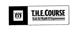 T.H.E. COURSE TOOLS FOR HEALTH & EMPOWERMENT logo