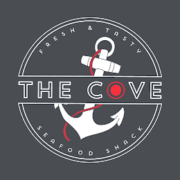THE COVE FRESH & TASTY SEAFOOD SHACK logo