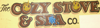 THE COZY STOVE & SPA CO. logo