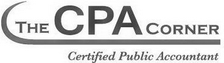THE CPA CORNER CERTIFIED PUBLIC ACCOUNTANT logo