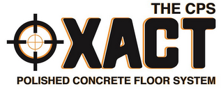 THE CPS XACT POLISHED CONCRETE FLOOR SYSTEM logo