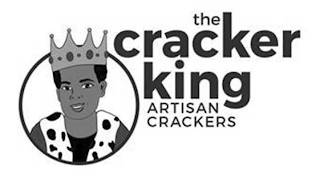THE CRACKER KING ARTISAN CRACKERS logo