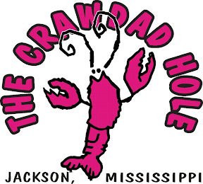 THE CRAWDAD HOLE JACKSON, MISSISSIPPI logo