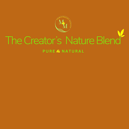 THE CREATOR'S NATURE BLEND PURE & NATURAL POWERHOUSE HEALTH M & M logo