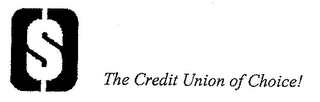 $ THE CREDIT UNION OF CHOICE! logo